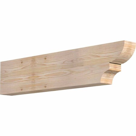 Ekena Millwork Ridgewood Smooth Rafter Tail, Douglas Fir, 3 1/2"W x 8"H x 36"L RFT04X08X36RID00SDF